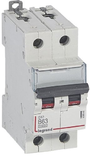Выключатель автоматический Legrand DX3-E 10000 2п 63А B 16кА картинка